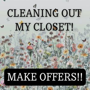 CLOSET CLEAR OUT!!